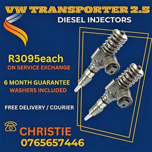 VW Transporter 2.5 Diesel Injectors for sale
