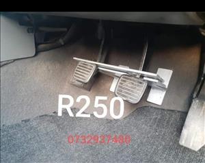 Cars bakkies and taxis anti theft pedals lockers for sale only 