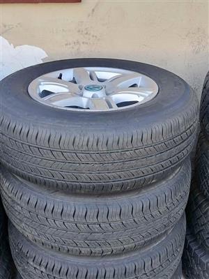Volkswagen Amarock 17inch (WITH USED TYRES)