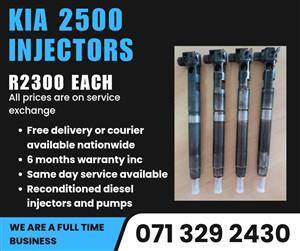 KIA 2500 2.5 INJECTORS FOR SALE 
