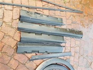 Golf 3 sills and loose parts