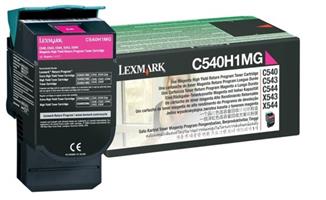 LEXMARK C54X X54X Magenta High Yield Return Programme Toner Cartridge - 2 000 pg