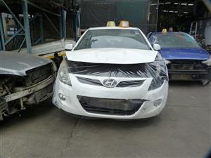 Hyundai i20 1.4 Petrol AT G4FA White - 2010 SPARESBOYZ STRIPPING FOR SPARES