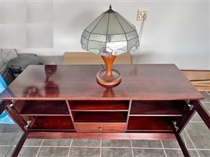 Beautiful TV Unit  —  Solid Wood