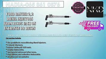 Ford Ranger 2.2 diesel injectors for sale