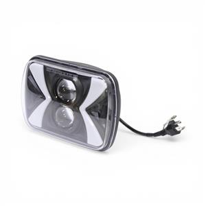 Hourglass Design 7×6″ Twin LED Headlight Suitable for Nissan 1400/Colt (pair)