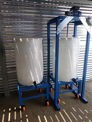 200 liter detergent mixing machine with removable base & tank