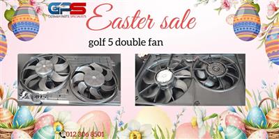 VW Golf 5 Double Fan special! 🚗❄️ 
