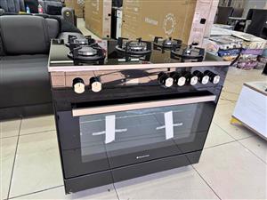  Brand New Bennett Read 90cm 5-Burner Gas Stove + Electric Oven 