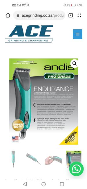 Andis endurance clippers 