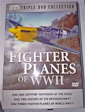 Fighter Planes of  WWII  Triple DVD Collection