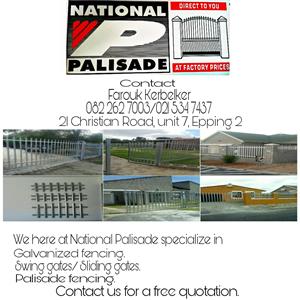 Palisade Fencing and Gates