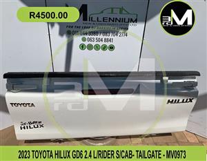 TAILGATE - 2023 TOYOTA HILUX GD6 2.4