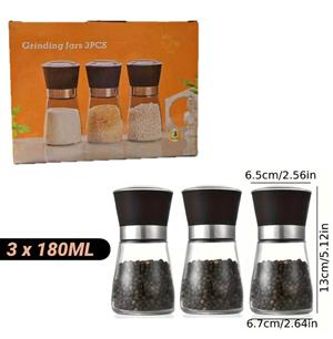 SPICE GRINDER SET  3 PCS  Available on order only