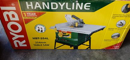 Ryobi 254mm Table Saw with stand