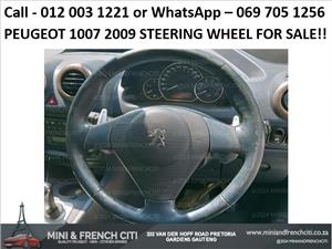 Peugeot 1007 2009 Steering Wheel Available For Sale – Steering Wheel Replacement