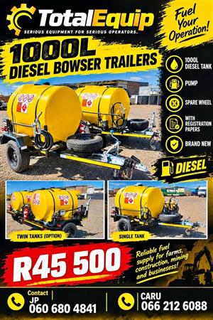 Diesel bowser 1000L