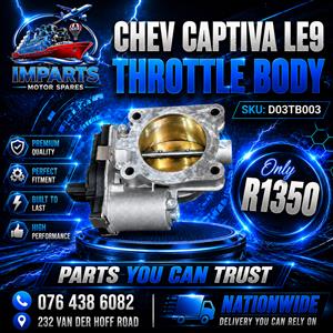 CHEV CAPTIVA LE9 THROTTLE BODY