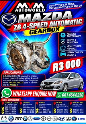 Mazda Z6 auto gearbox
