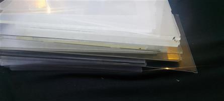 Small Unclear pieces of Perspex