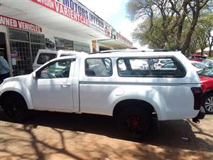 2016 Isuzu kb250 dteq 4x2 Single-Cab Canopy, Manual, Diesel, Code2 White 160000km 