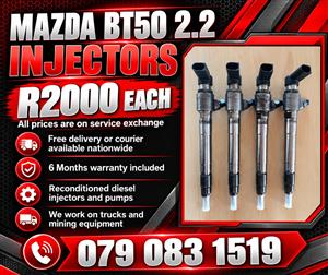 MAZDA BT50 2.2 INJECTORS FOR SALE 