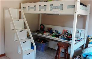 Bunk Bed Desk And Storage Stairs Combo Junk Mail