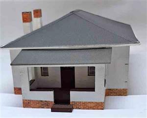 South African Railways Staff Homes H0 scale