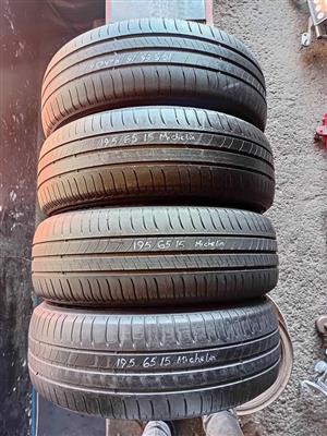 195/65/15 Michelin Tyres for Sale