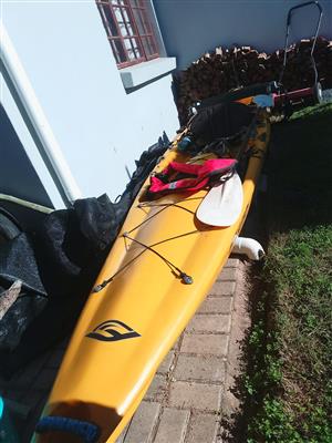 4.2m Fluid Bamba Fishing kayak