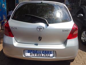 2007 Toyota Yaris T3 Silver Color Manual, Petrol, Sparekey  95000km 