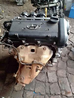 2011 to 2019  Hyundai accent engine code G4FC complete engine still running good