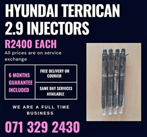 HYUNDAI TERRACAN 2.9 INJECTORS FOR SALE WITH WARRANTY