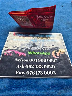 Honda Ballade Right Inner Tail Light