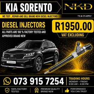 Kia_Sorento_Injectors_On_Repair 