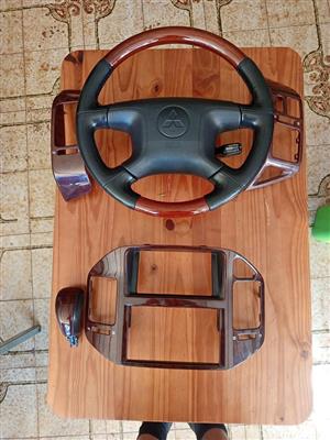 2000 Mitsubishi Pajero - wood trim set