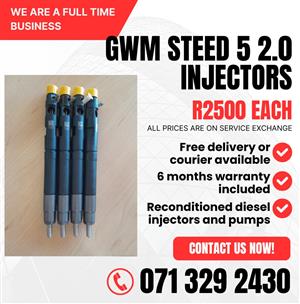 GWM 2.0 INJECTORS FOR SALE WITH WARRANTY 