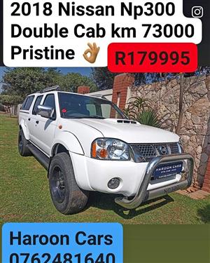 2018 Nissan Np 300 Double Cab km 73000 Pristine Condition