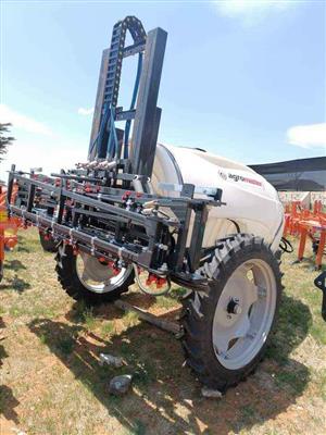 New Agromaster 2000l trailed boomsprayer with 16m boom available for sale