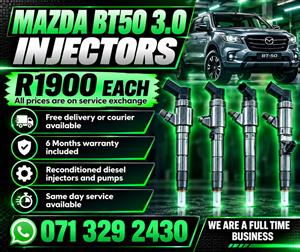 MAZDA BT50 3.0 INJECTORS FOR SALE 