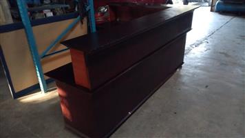 Large L shaped Reception Desk - 