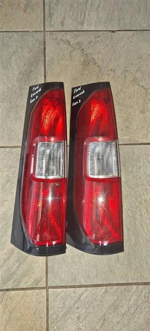 Ford everest tail lights available