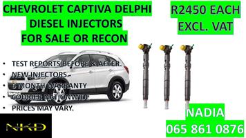 DIESEL INJECTORS FOR SALE FOR CAPTIV DELPHI