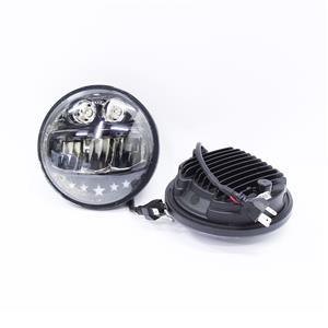Universal 5″ LED H4 C102 with Star Design Headlights (pair)