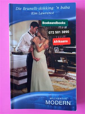 DIE BRUNELLI-SKIKKING: N BABA - KIM LAWRENCE - MILLS & BOON - MODERN - AFRIKAANS