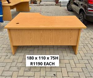 OFFICE DESKS R1190 EACH
