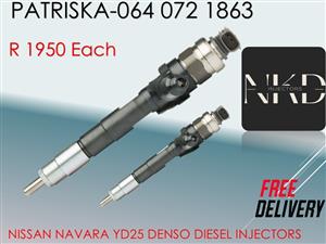NISSAN NAVARA YD25 DIESEL INJECTORS FOR SALE