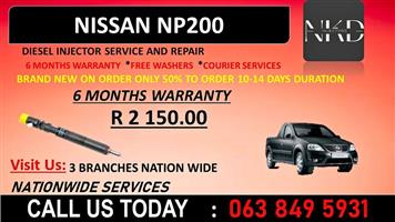 NISSAN NP200 DIESEL INJECTORS FOR SALE NATIONWIDE                               