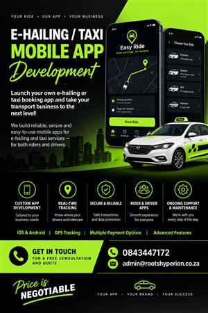 We develop mobile Apps. Get yours now