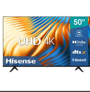 Hi Sense 50 inch 4K UHD Smart TV for sale 